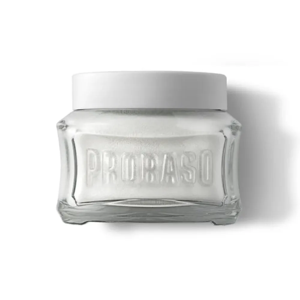 PRORASO Sensitive Pre Shave cream Green Tea - Крем для бритья для чувствительной кожи с маслом чайного дерева, 100ml