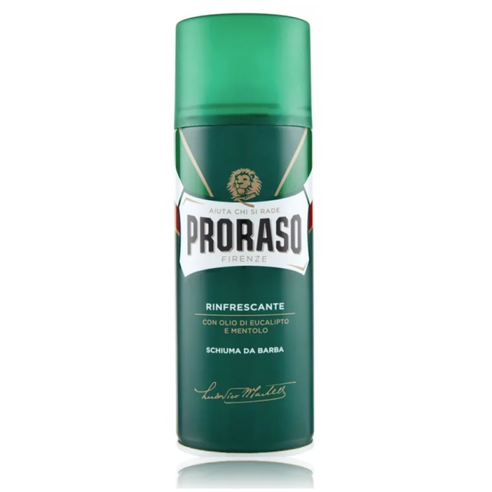 PRORASO Refreshing Shaving Foam Eucalyptus - Пена для бритья мужская освежающая с эвкалиптом, 300ml