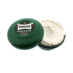 PRORASO Refreshing Shaving Soap With Eucalyptus Oil And Menthol - Мыло для бритья с маслом эвкалипта и ментола, 150ml