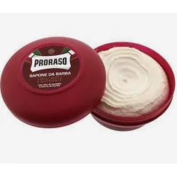 PRORASO Coarse Shaving Soap With Sandalwood and Shea butter - Мыло для бритья с маслом ши и сандалом, 150ml