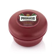 PRORASO Coarse Shaving Soap With Sandalwood and Shea butter - Мыло для бритья с маслом ши и сандалом, 150ml