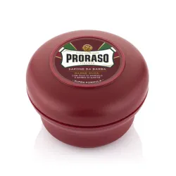 PRORASO Coarse Shaving Soap With Sandalwood and Shea butter - Мыло для бритья с маслом ши и сандалом, 150ml