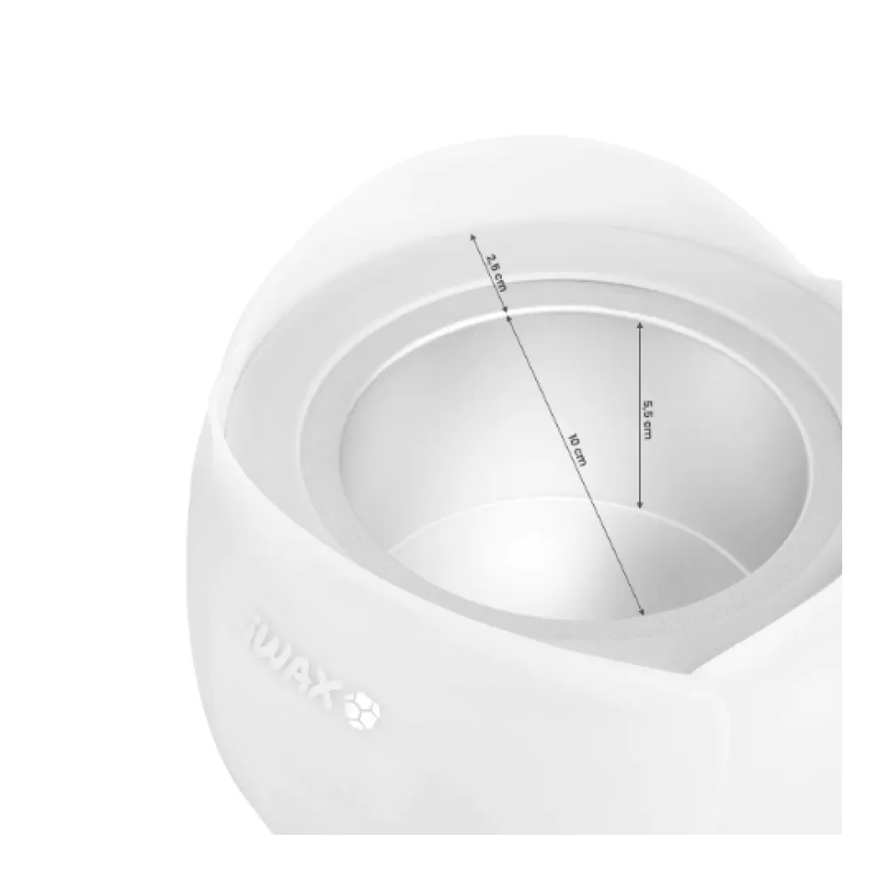 Профессиональный нагреватель воска iWax Flower 100W, белый